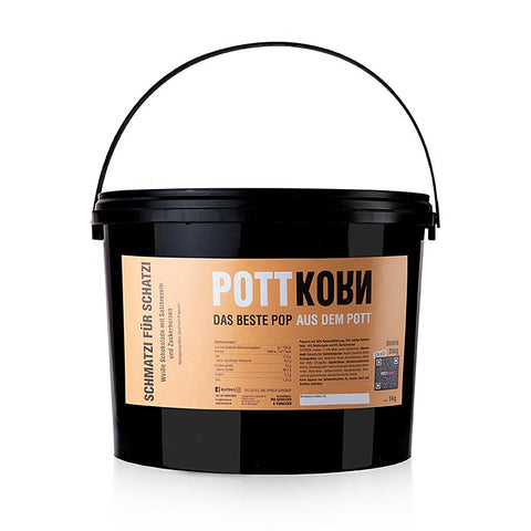 Pottkorn - Schmatzi Schatzi, Popcorn mit weißer Schokolade, Brezel, 1 kg