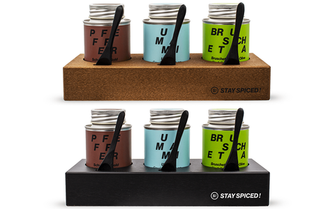 STAY SPICED ! Tischaufsteller