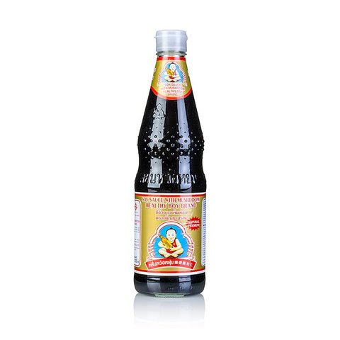 Soy sauce - Shoyu, Healthy Boy, dark, with mushrooms, 700 ml