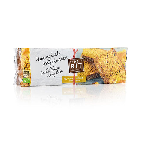 Honigkuchen (Honigbrot), geschnitten, de Rit, BIO, 300 g