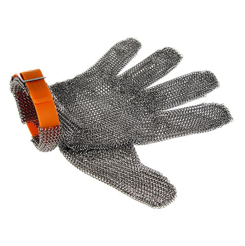 Oyster glove Euroflex - chain glove, size XL (4), orange, 1 piece