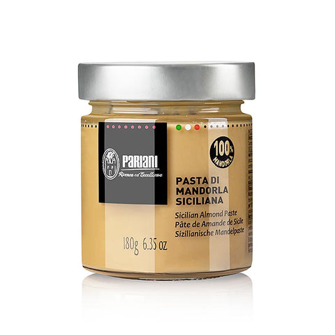 Mandelpaste, Sizilianische Mandeln, Pariani, 180 g