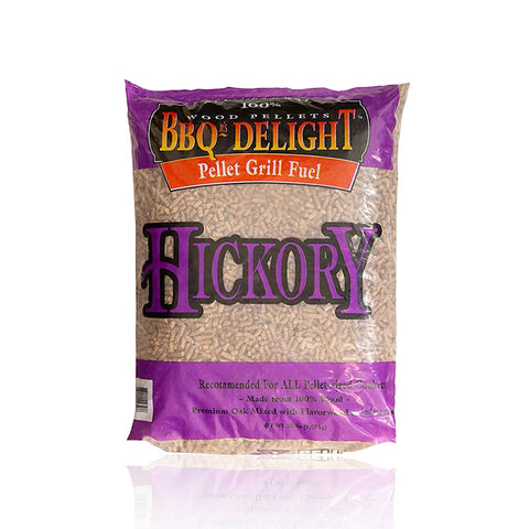 Grill BBQ Hickory Wood Smoking Pellets, 9.07 kg