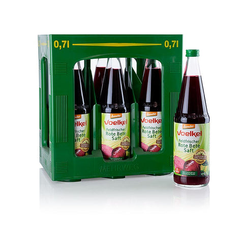 Voelkel - Rote Bete-Saft, BIO, 4,2 l, 6 x 700ml