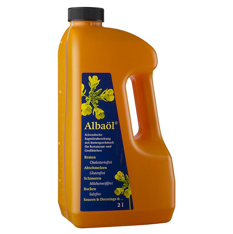 Albaöl© - Rapeseed oil preparation, with butter flavor, Sweden, 2 l