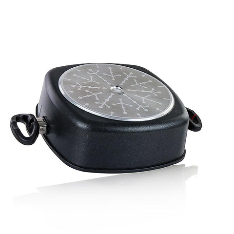AMT Gastroguss, roasting pan, square, induction, 28x28cm, 9cm high, 1 pc.