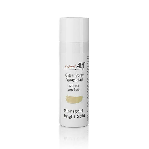 Glitzer Spray, gold glänzend, Sweet Art, 250 ml