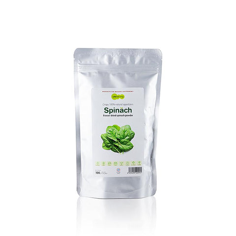 TÖUFOOD LYOFËELING SPINÄCH, gefriergetrockneter Spinat, Pulver, 100 g