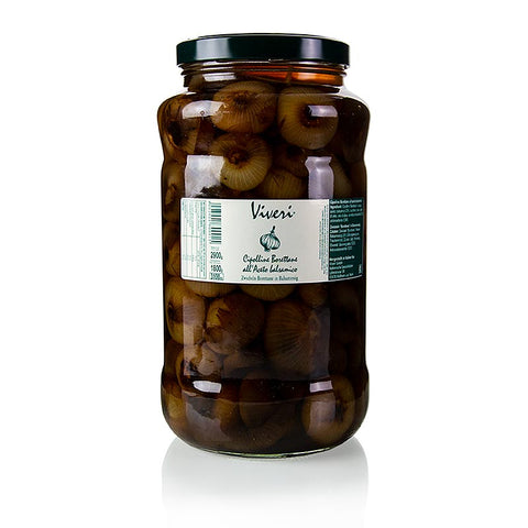 Pickled Borettane onions in balsamic vinegar, 2.9 kg