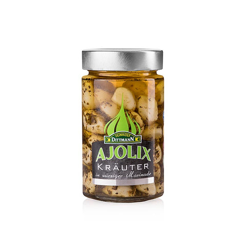 Ajolix Herbs, Garlic in Herb Marinade, Dittmann, 230 g