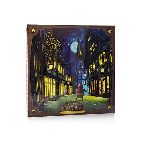 Advent Calendar "Seemingly Silent Night", truffles, with alcohol, Peters, 300 g