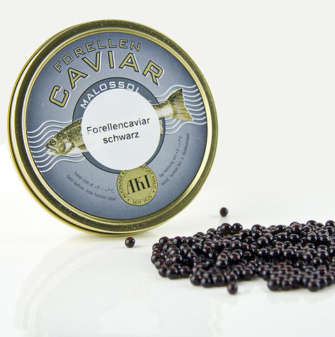 Forellen-Kaviar, schwarz, 200 g