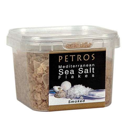 Smoked pyramid-shaped sea salt, Petros, Cyprus, 100 g