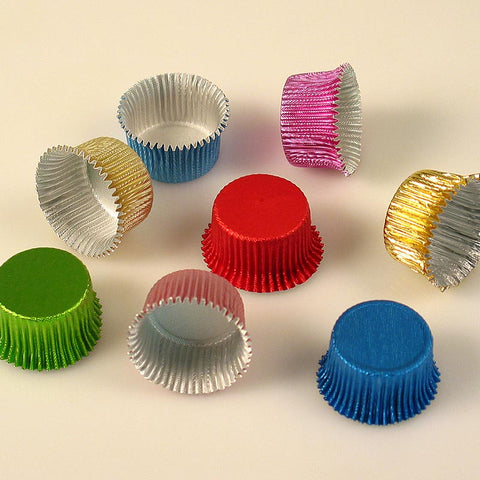 Aluminum capsules, colored, ø 24mm, 16mm high, 1,000 pieces