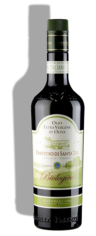 Extra virgin olive oil, Frantoio Santa Tea, Gonnelli, ORGANIC, 750 ml