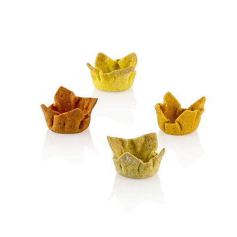 "Cups" Spicy Tartelettes, curry falafel chili pepper, ø 3cmx1.5cm, Pidy, 384 g, 96 pcs