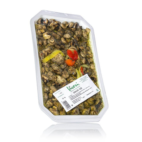 Pickled mushrooms, grilled, in sunflower oil, 1 kg