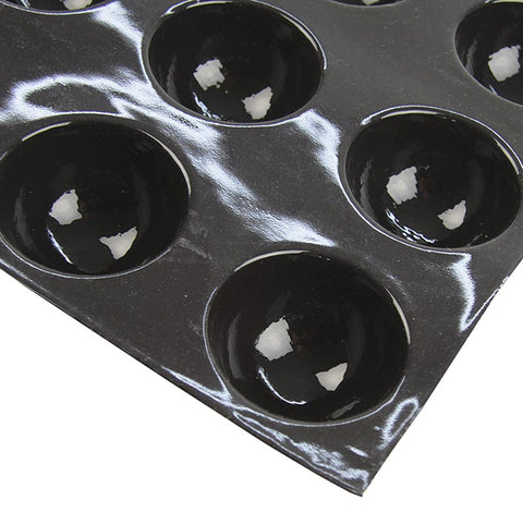 Flexipan mat 40x30cm, 12 hemispheres, ø 70mm, 40mm deep, 105ml, No. 2268, 1 pc