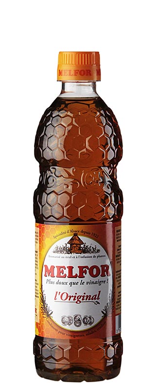 Vinegar condiment, with honey and herbs, 3.8% acidity, Melfor, 500 ml