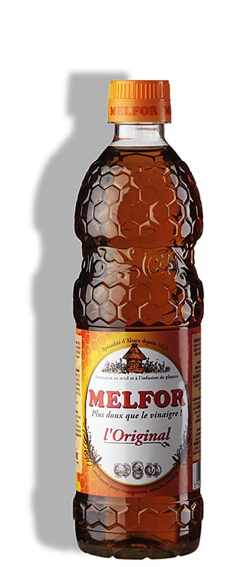 Vinegar condiment, with honey and herbs, 3.8% acidity, Melfor, 500 ml