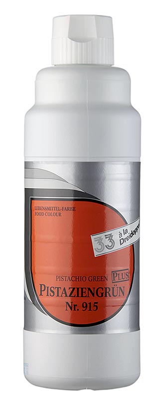 Food coloring liquid plus, pistachio green, 915, triple double, 1 l