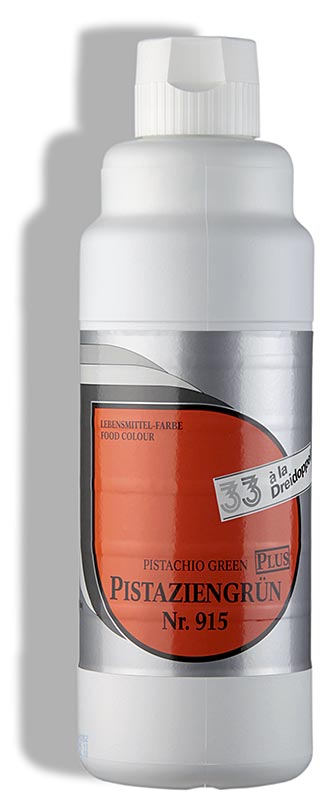 Food coloring liquid plus, pistachio green, 915, triple double, 1 l