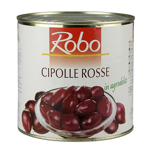 Tropea onions, sweet and sour pickled in red wine vinegar, 2.5 kg