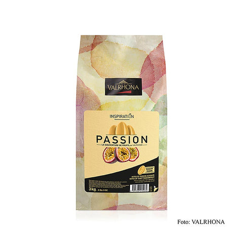 Valrhona Inspiration Passionsfrucht - Spezialität mit Kakaobutter, 3 kg