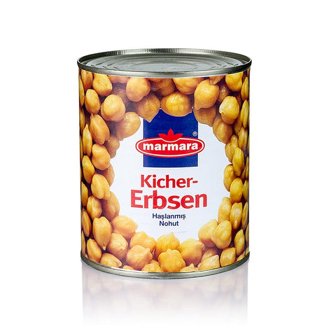 Gebinde-12-Kichererbsen, in Salzlake, Marmara, 800 g