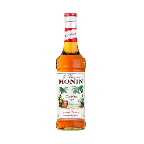 Gebinde-6-Monin - Carribbean, alkoholfreier Rumgeschmack, 700 ml