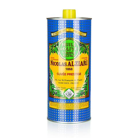 Gebinde-6-Natives Olivenöl Extra, Fruité Douce, mild, Alziari, 1 l