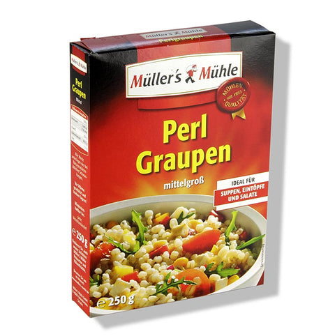 Gebinde-10-Perlgraupen, mittel, 250 g