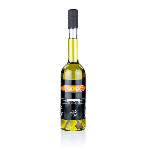 Gebinde-6-CIBO BOS Natives Olivenöl Extra mit weißem Trüffelgeschmack (Trüffelöl), 500 ml