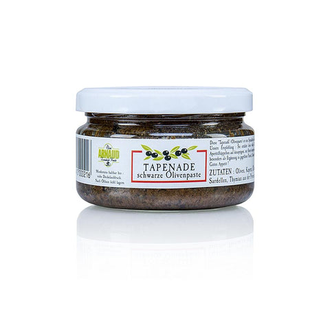 Gebinde-12-Oliven-Paste - Tapenade, schwarz, Arnaud, 200 g