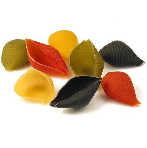 Gebinde-12-Muschelnudeln zum Füllen, Conchiglioni Arleccino, 4-farbig, 500 g
