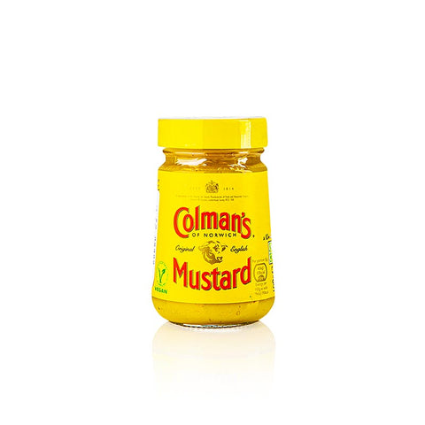 Gebinde-8-Colman´s Senf, fein & scharf, England, 90 ml