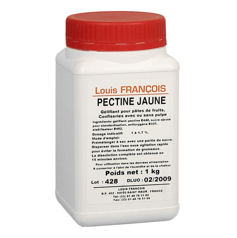 Gebinde-12-Pektin - Pectine Jaune, Geliermittel für Fruchtpasten u. feste Füllungen, 1 kg