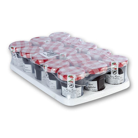 Gebinde-4-Bonne Maman - Portions-Konfitüre Kirsch, 450 g, 15 x 30g
