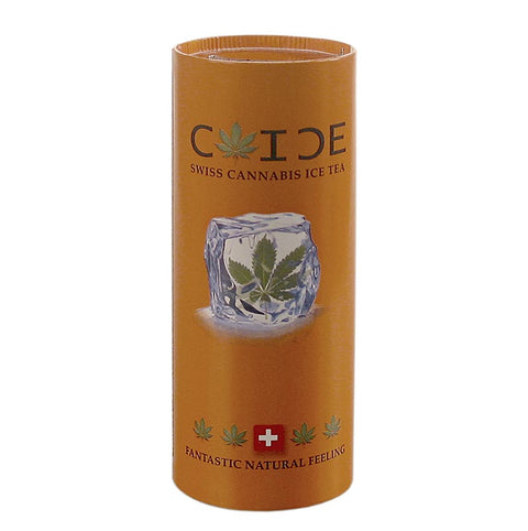 Gebinde-12-Chillo C-ICE Swiss Cannabis Ice Tea - Eistee mit Hanfgeschmack, 250 ml