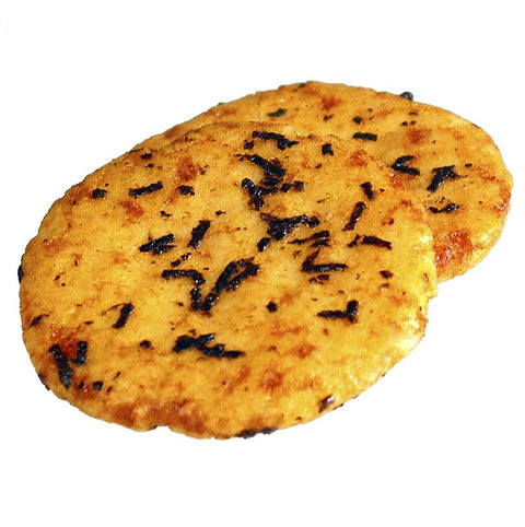 Gebinde-20-Reiscracker - Bin Bin Rice Crackers, ø ca. 7cm, mit Seetang & Sojasauce gewürzt, 135 g