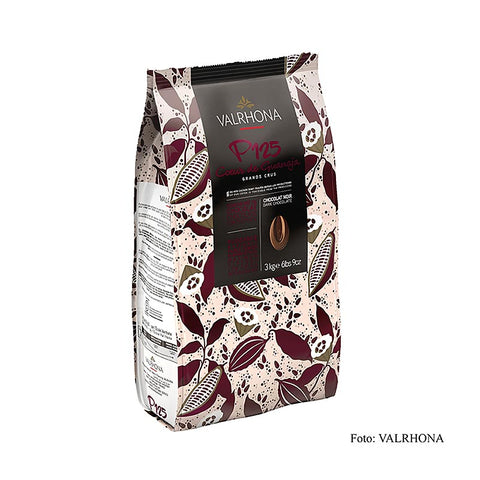 Gebinde-3-Valrhona Coeur de Guanaja, dunkle Couverture, Callets, 80% Kakao, kakaobutterarm, 3 kg