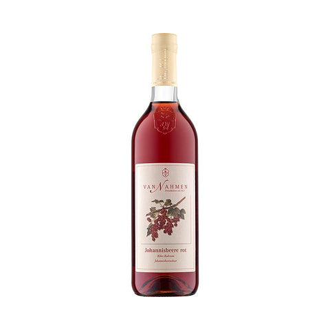Gebinde-6-Van Nahmen - Roter Johannisbeerennektar, 35% Direktsaft, 750 ml