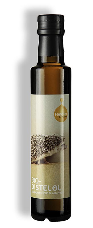 Gebinde-6-Distelöl, kaltgepresst, Fandler, BIO, 250 ml