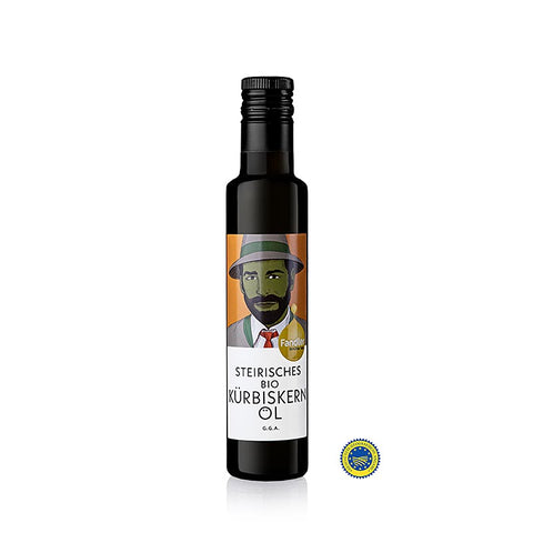 Pack of 6 pumpkin seed oil, Fandler, organic, 250 ml