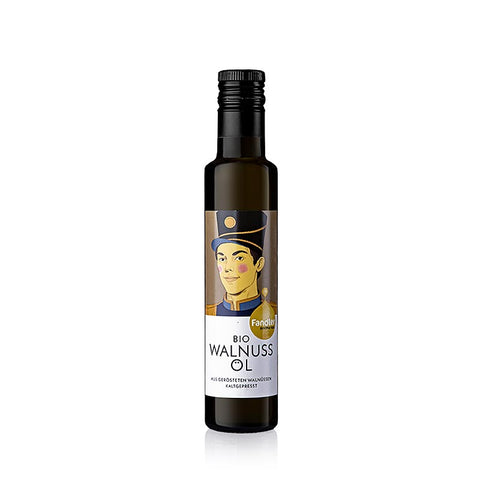 Pack of 6 - Walnut oil, cold-pressed, Fandler, organic, 250 ml