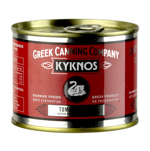 Pack of 24 double-concentrated tomato paste, minimum 28%, Kyknos, Greece, 200 g