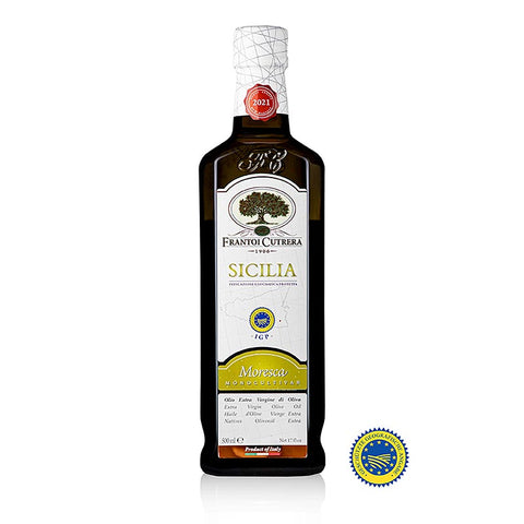 Container-6-Extra virgin olive oil, Frantoi Cutrera IGP/PGI, 100% Moresca, 500 ml
