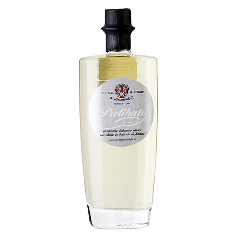 Container-6-Prelibato, Balsamico Bianco Condimento, 5 years, ash wood barrel, Malpighi, 500 ml