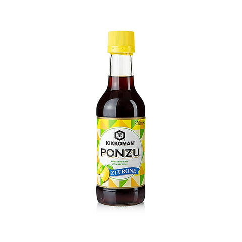 Ponzu, soy sauce with citrus fruit juice, Kikkoman, 250 ml