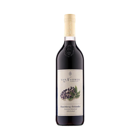 Gebinde-6-van Nahmen - Haschberg Holundersaft, 100% Direktsaft, BIO, 750 ml